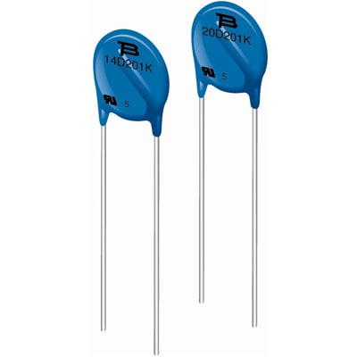 All Parts Semiconductors Discrete Components Varistors MOV-14D470K by Bourns