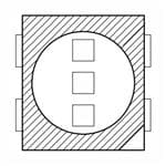 All Parts Connectors Circular Circular Standard MIL-DTL-5015 ASMB-LTD2-0A333 by Broadcom