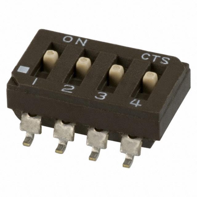 All Parts Industrial Control Switches DIP - SIP 219-4LPSTR by CTS Components