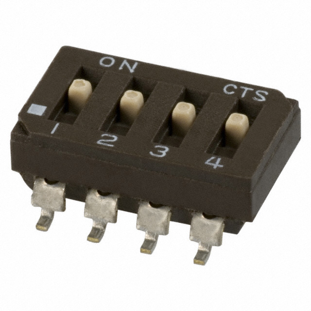All Parts Industrial Control Switches DIP - SIP 219-4MST by CTS Components