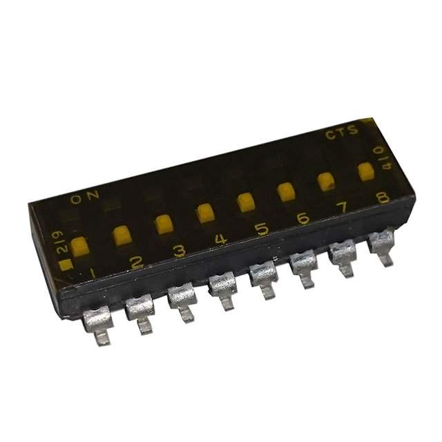 All Parts Industrial Control Switches DIP - SIP 219-8LPSTRF by CTS Components