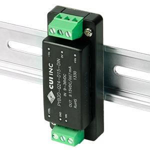 Dc-Dc Converters PYB20-Q24-S5-DIN by CUI Inc.