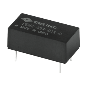 Power Products Voltage Converters, Inverters, Transformers DC-DC Converters PEM2-S5-S5-D by CUI