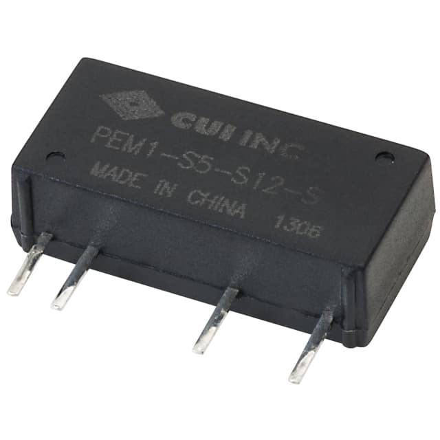 All Parts Power Products Voltage Converters, Inverters, Transformers DC-DC Converters PEM1S12S5S by CUI