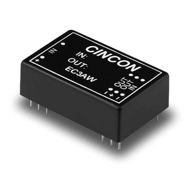 Isolated DC-DC Converters - Through Hole EC3AW12HM by Cincon
