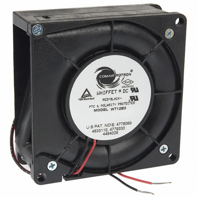 All Parts Enclosures Rack Systems and Enclosures Accessories Cooling Fan Panels, Fans, and Fan Grilles Fans 19031102A by Comair Rotron