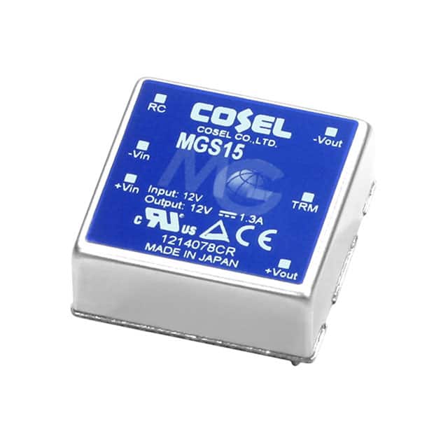 All Parts Power Products Voltage Converters, Inverters, Transformers DC-DC Converters MGS152405-R by Cosel