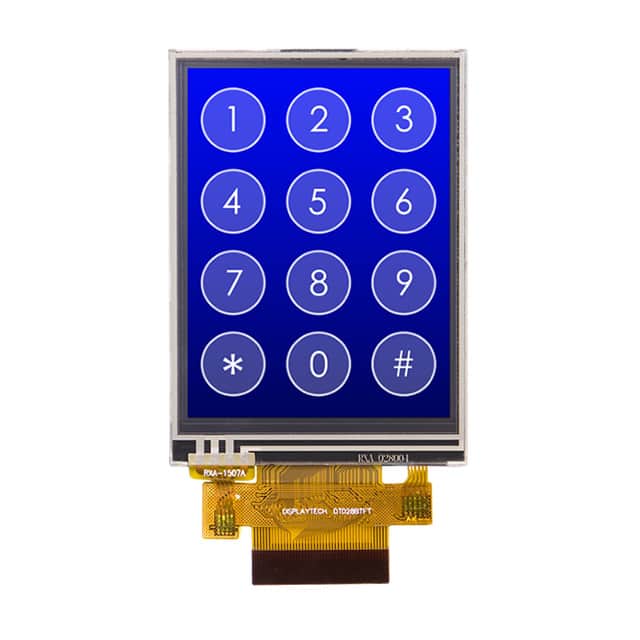 All Parts Industrial Control Relays, I-O Modules Relays and Accessories DT028BTFT-TS by Displaytech