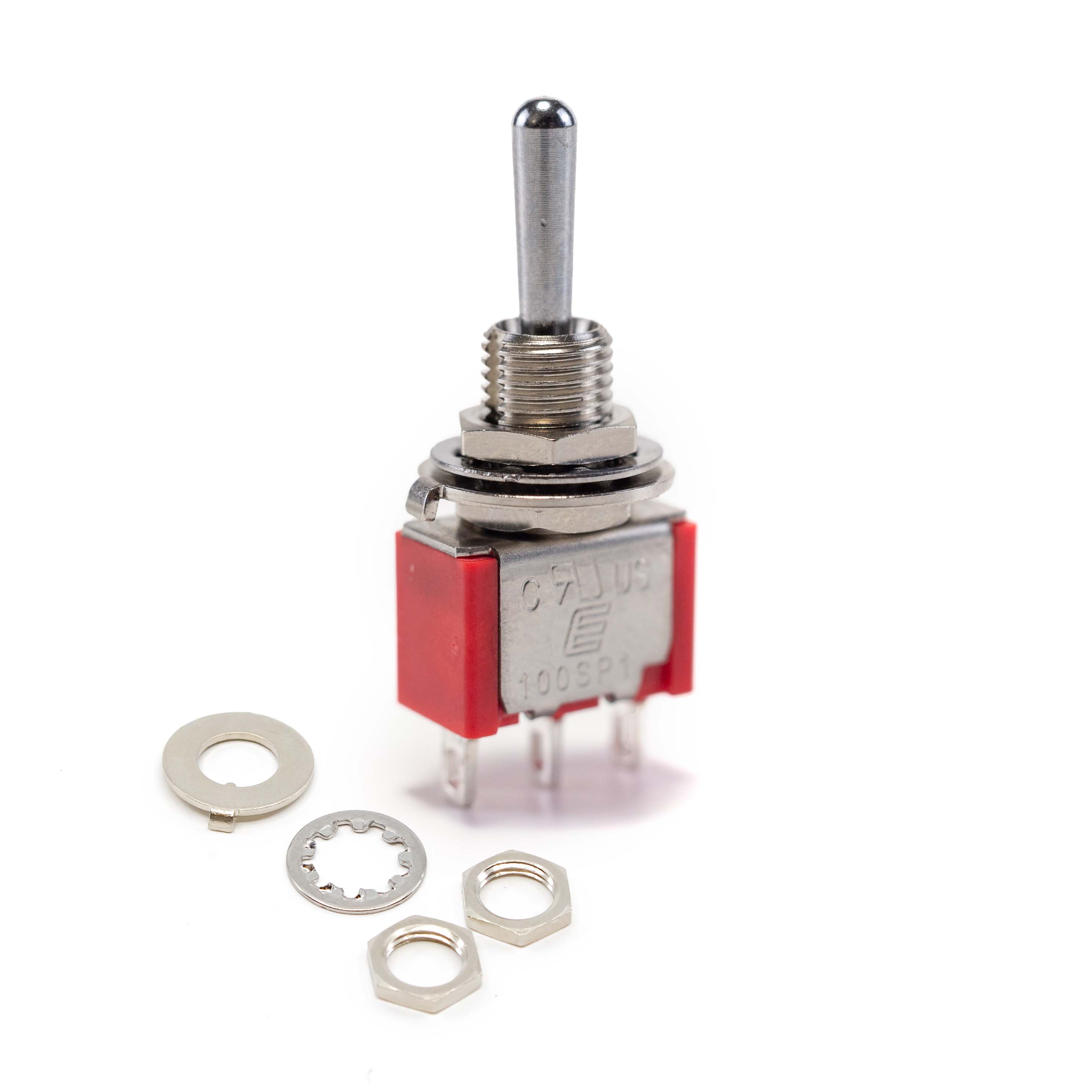 All Parts Industrial Control Switches Toggle 100SP1T1B1M1QEH by E-Switch
