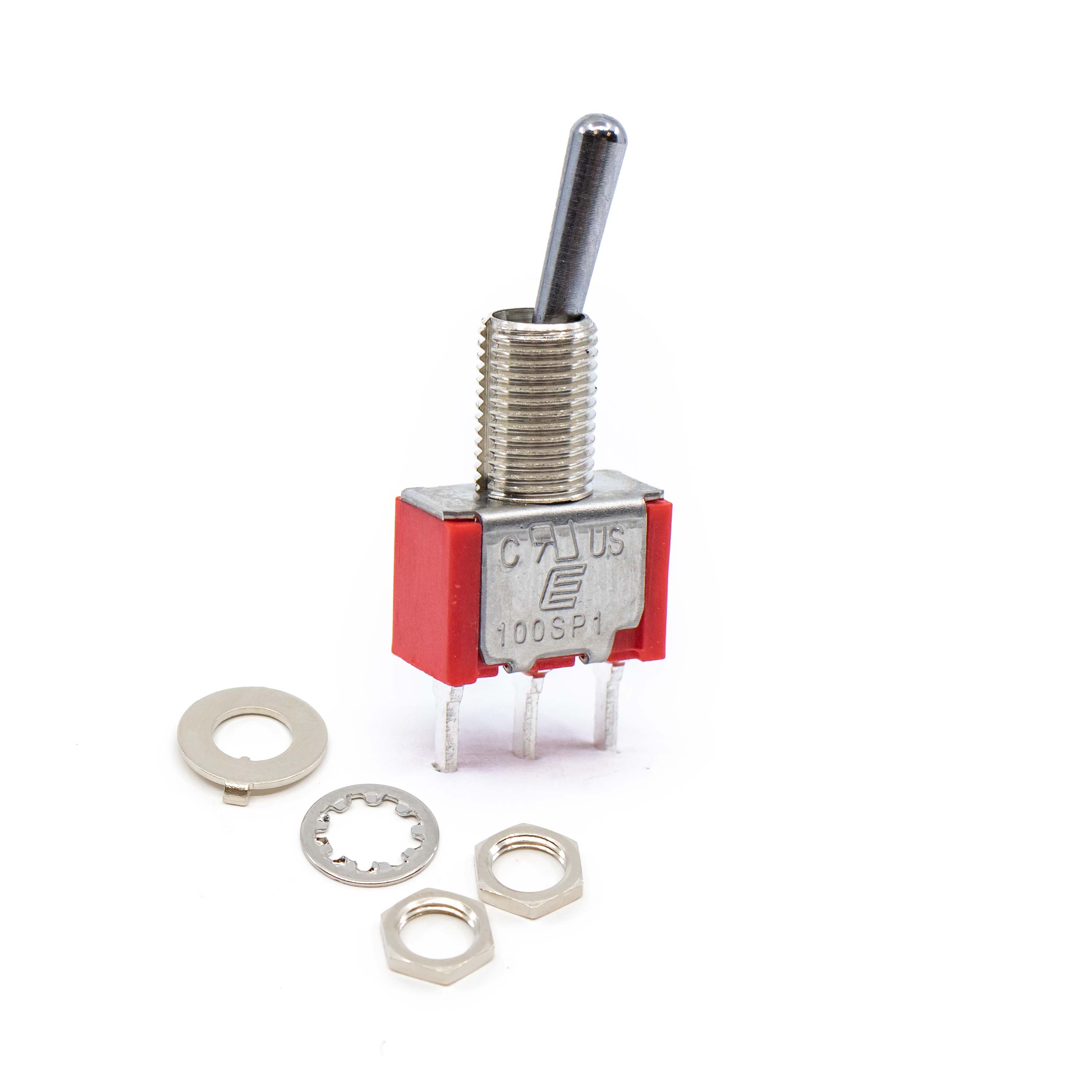 All Parts Industrial Control Switches Toggle 100SP1T1B1M2QEH by E-Switch