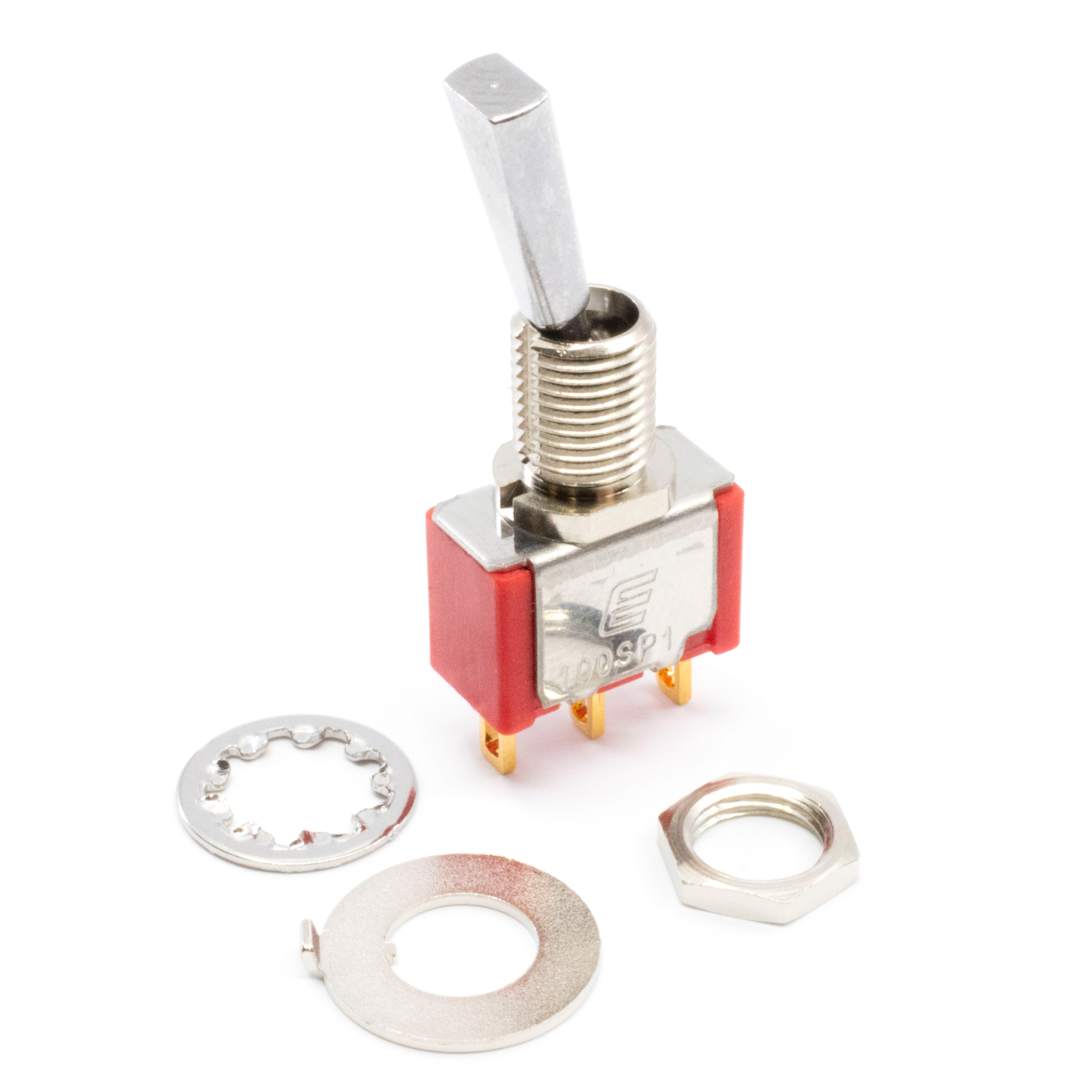 All Parts Optoelectronics Optical Switches 100SP1T6B11M1REH by E-Switch