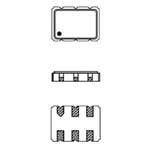 All Parts Passive Components Crystals-Resonators-Oscillators Oscillators ECX-H25BN-250.000 by ECS