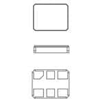 All Parts Passive Components Crystals-Resonators-Oscillators Oscillators ECX-L33BN-12.500 by ECS