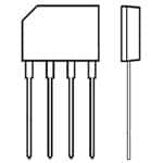 All Parts Semiconductors Power Management Bridge Rectifiers KBP206 by EIC Semiconductor
