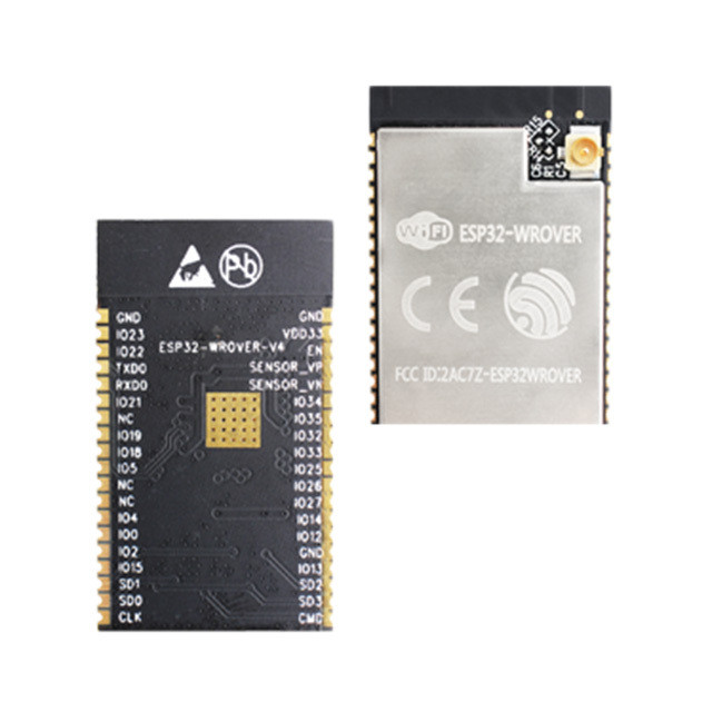 All Parts Semiconductors RF Modules Receivers ESP32-WROVER by Espressif Systems