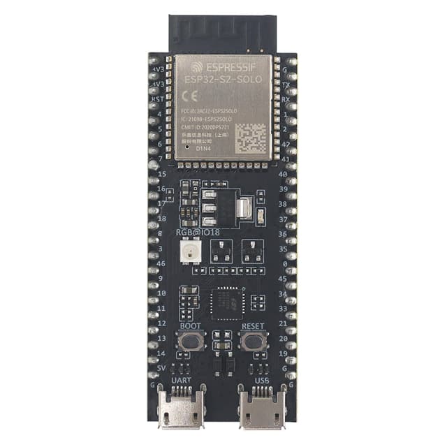 All Parts Semiconductors Microprocessors Development Kits ESP32-S2-DEVKITC-1 by Espressif Systems