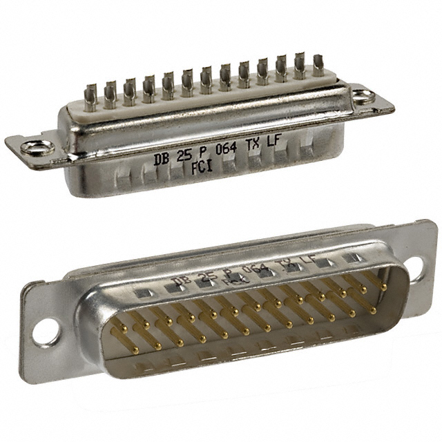 All Parts Connectors D-Subminiature and Accessories D-Subminiature Connectors DB25P064TXLF by Framatome Connectors