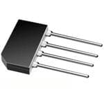 All Parts Semiconductors Power Management Bridge Rectifiers KBP208 by GeneSiC Semiconductor