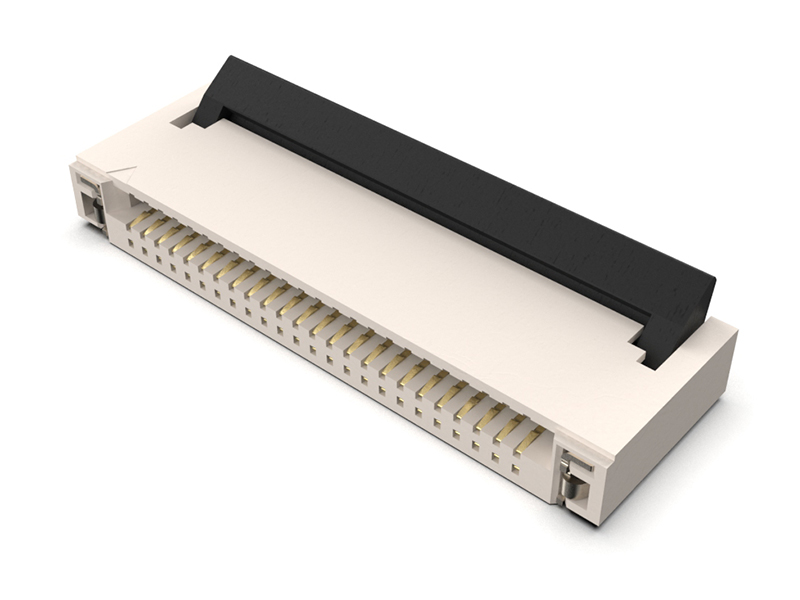 All Parts Connectors FFC Connectors FFC2B27-26-G by Global Connector Technology