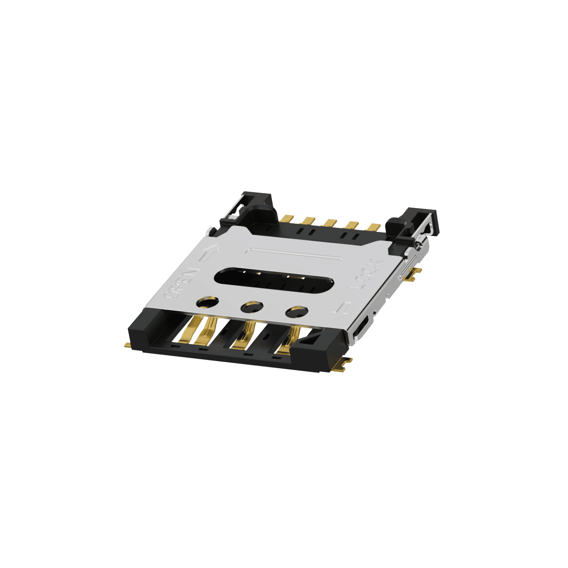 All Parts Connectors Memory Connectors SIM8061-6-1-14-00-A by Global Connector Technology