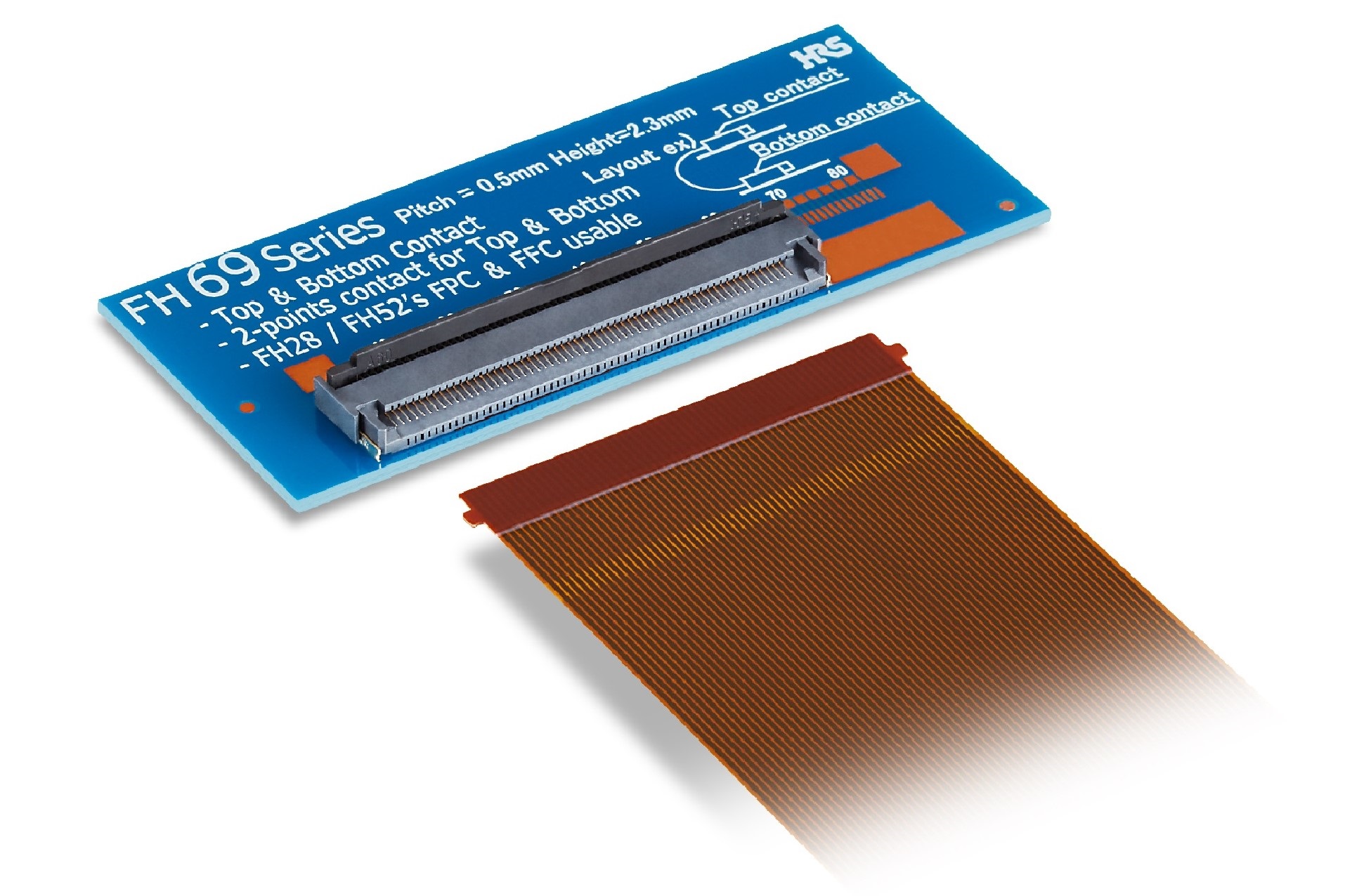 FH69-50S-0.5SH by Hirose Electric Co Ltd