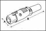 All Parts Connectors Audio XLR Style XLR-4-11C by ITT