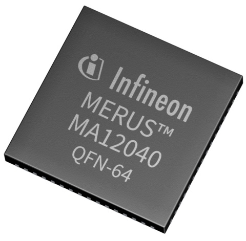 Semiconductors Amplifiers and Buffers Audio Amplifiers MA12040XUMA1 by Infineon Technologies