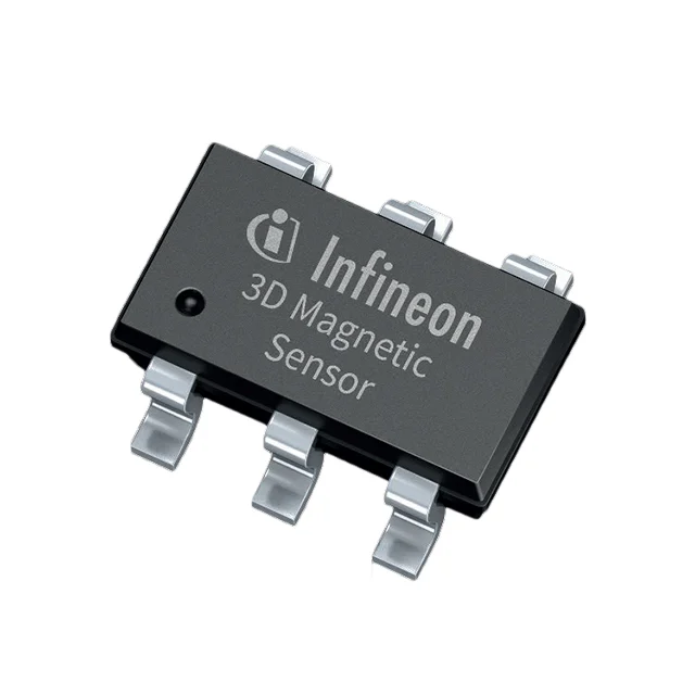 Board Mount Hall Effect - Magnetic Sensors TLV493DA1B6HTSA2 by Infineon