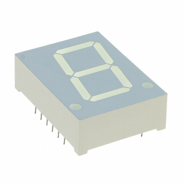 All Parts Industrial Control Panel Instrumentation Electronic Displays Character-Message Displays Segment Displays SA08-11EWA by Kingbright