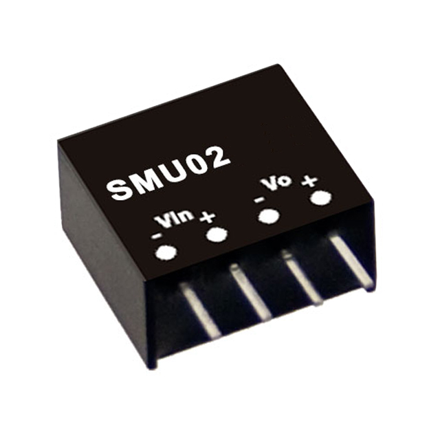 All Parts Power Products Voltage Converters, Inverters, Transformers DC-DC Converters SMU02N-15 by Mean Well