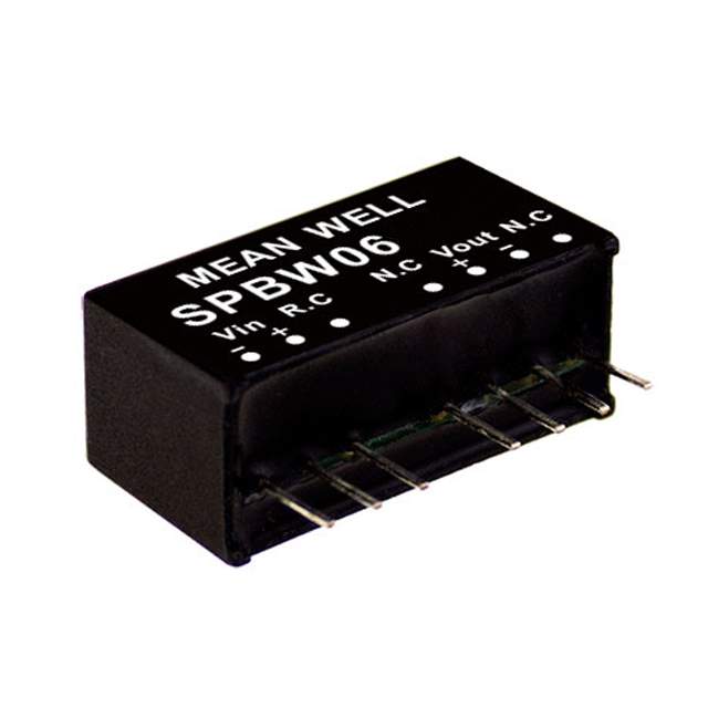 All Parts Power Products Voltage Converters, Inverters, Transformers DC-DC Converters SPBW06F-05 by Mean Well