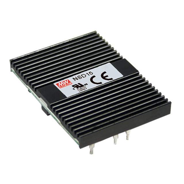 All Parts Semiconductors Power Management DC - DC Converters NSD15-12S5 by Mean Well