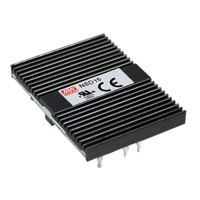 All Parts Semiconductors Power Management DC - DC Converters NSD15-12S5 by MEAN WELL USA Inc.