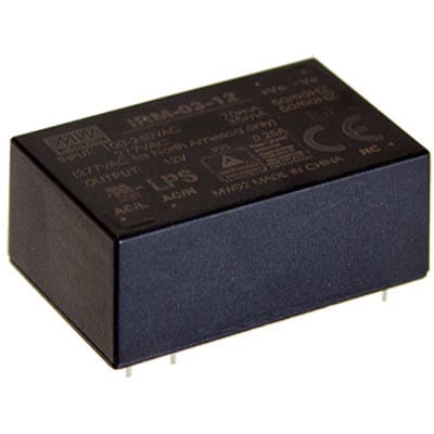 All Parts Cables and Wire Power Cords and Accessories Accessories Power Entry Modules IRM-03-5 by Mean Well