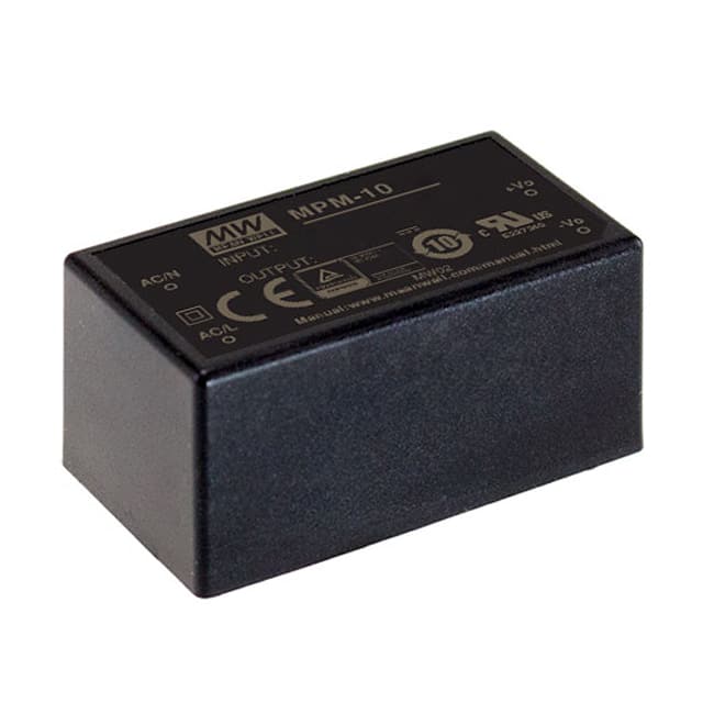 All Parts Cables and Wire Power Cords and Accessories Accessories Power Entry Modules MPM-10-3.3 by Mean Well