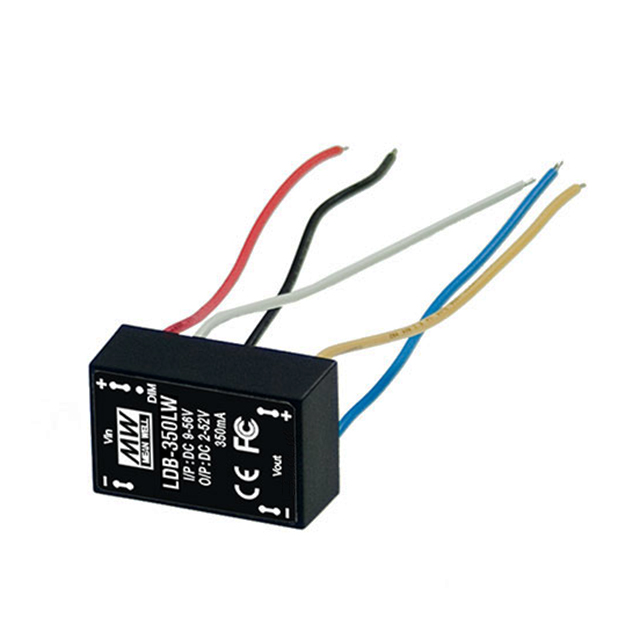 All Parts Semiconductors Power Management DC - DC Converters LDB-350LW by Mean Well