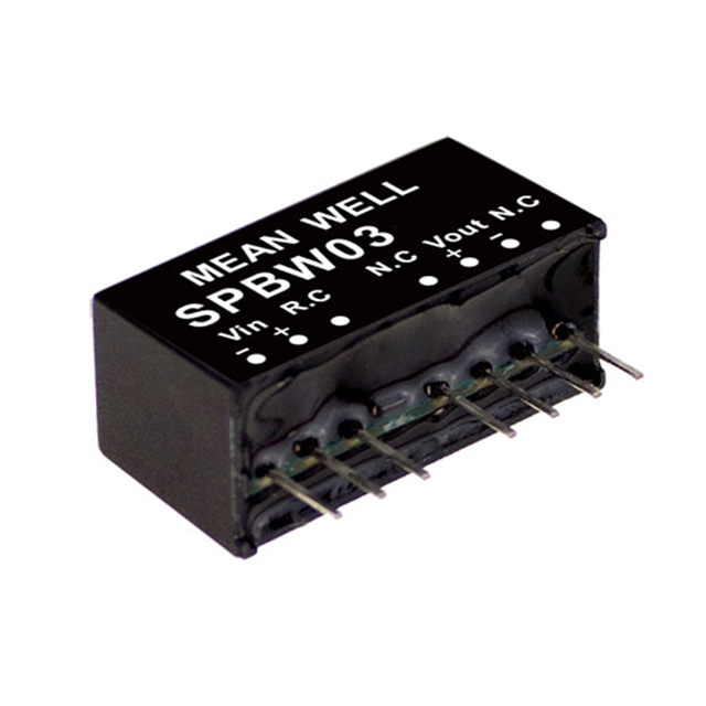 All Parts Power Products Power Supply Modules Board Mount Modules SPBW03F-05 by Mean Well