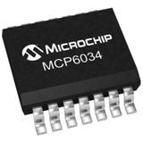 All Parts Semiconductors Amplifiers and Buffers Operational Amplifiers (General Purpose) MCP6034T-E/SL by Microchip