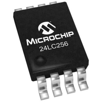 All Parts Semiconductors Memory EEPROMs 24LC256-I/STG by Microchip