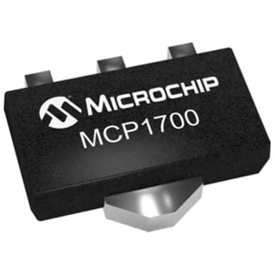 All Parts Semiconductors Power Management Voltage Regulators MCP1700-2102E/TO by Microchip