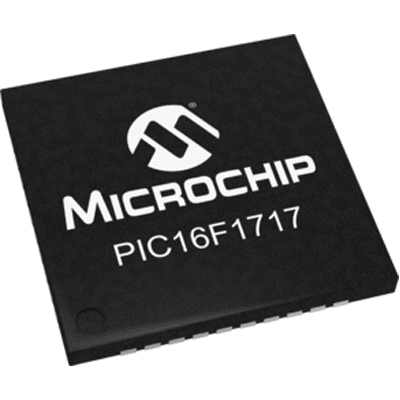 All Parts Semiconductors Programmable Logic PIC16F1717-E/MV by Microchip