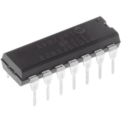 All Parts Semiconductors Microprocessors & Microcontrollers 8 Bit PIC16F1823-I/P by Microchip