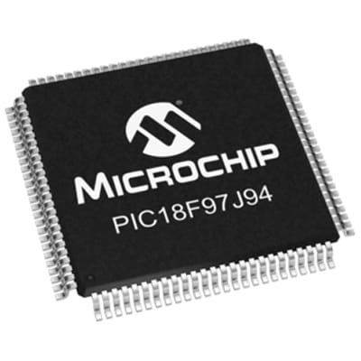 All Parts Semiconductors Microprocessors & Microcontrollers 8 Bit PIC18F97J94-I/PF by Microchip