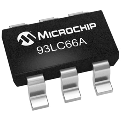 93LC66AT-I/OT by Microchip