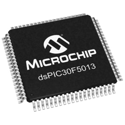 All Parts Semiconductors Microprocessors Digital Signal Processors (DSPs) DSPIC30F5013-20I/PT by Microchip