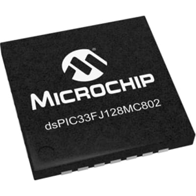 DSPIC33FJ128MC802-H/MM by Microchip