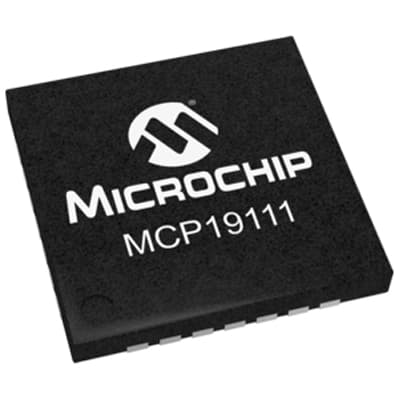 All Parts Semiconductors Power Management Switching Controllers MCP19111T-E/MQ by Microchip