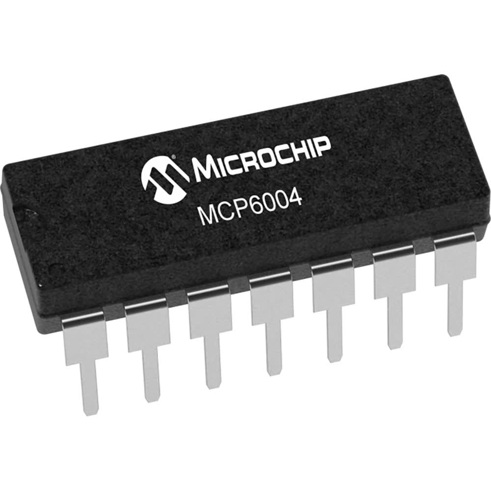 MCP6004-I/P by Microchip