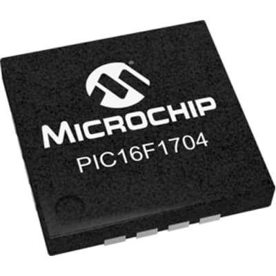 ARM Microcontrollers - MCU PIC16F1704-I/ML by Microchip