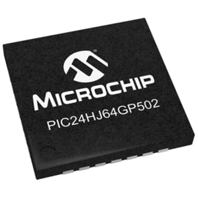 PIC24HJ64GP502-I/MM by Microchip Technology